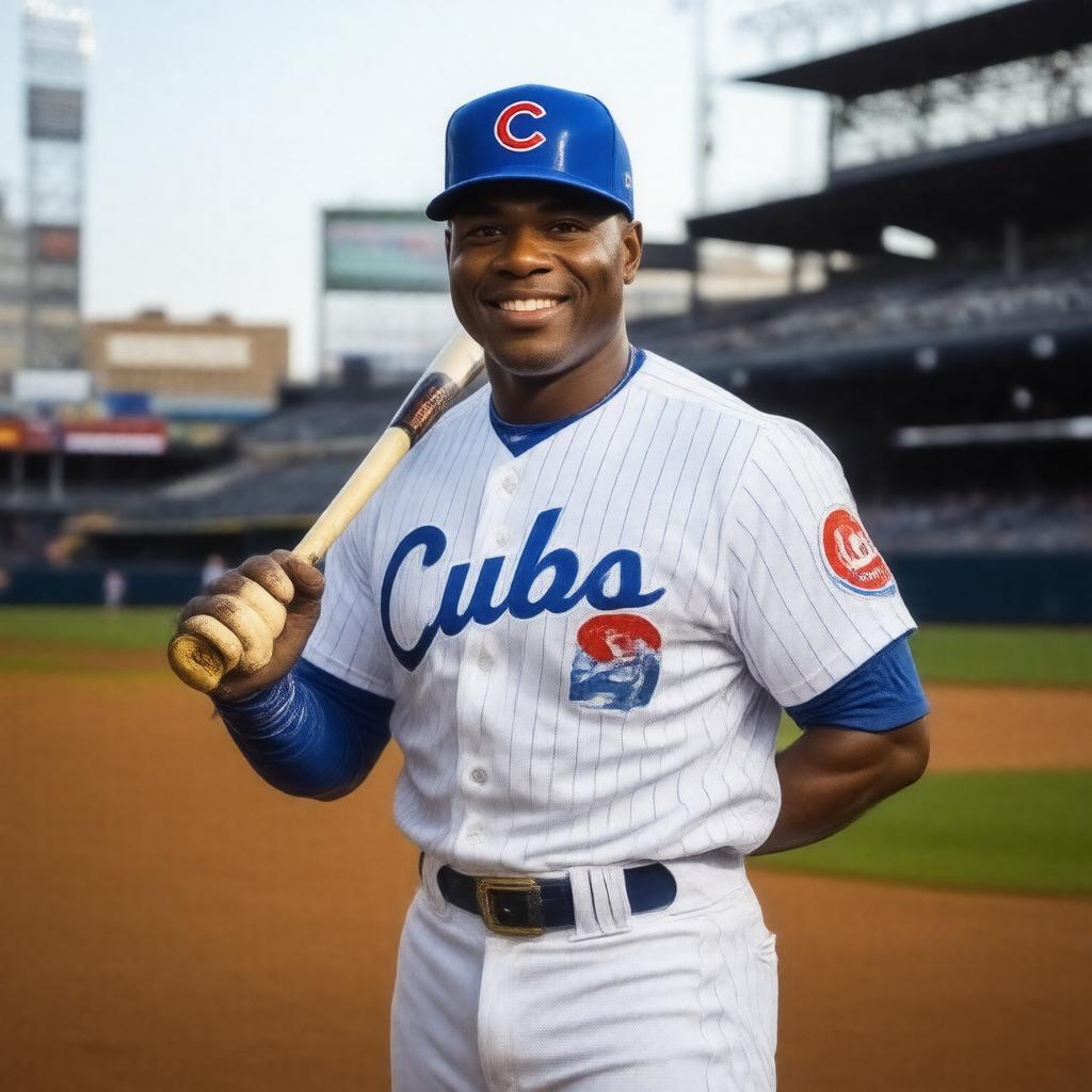 AI-created image of Sammy Sosa