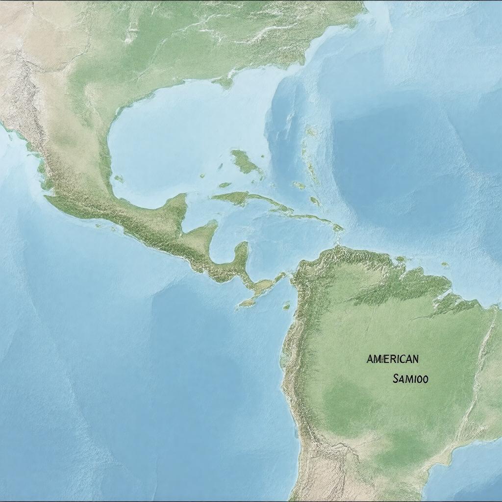 AI-created image of Samoa Standard Time