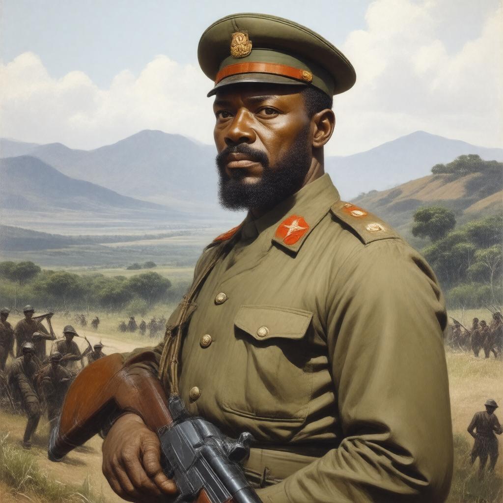 AI-created image of Samora Machel