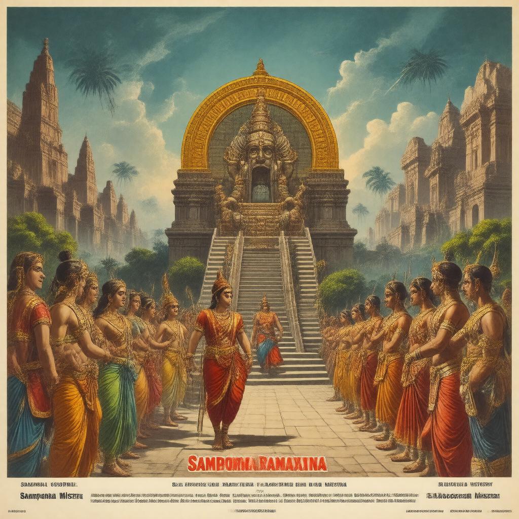 AI-created image of Sampoorna Ramayana (film)