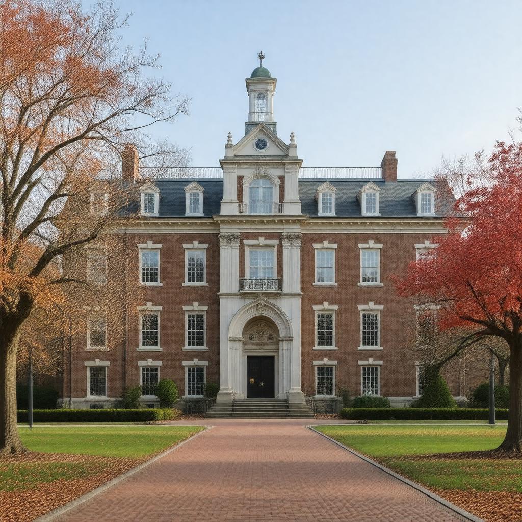 AI-created image of Samson Hall