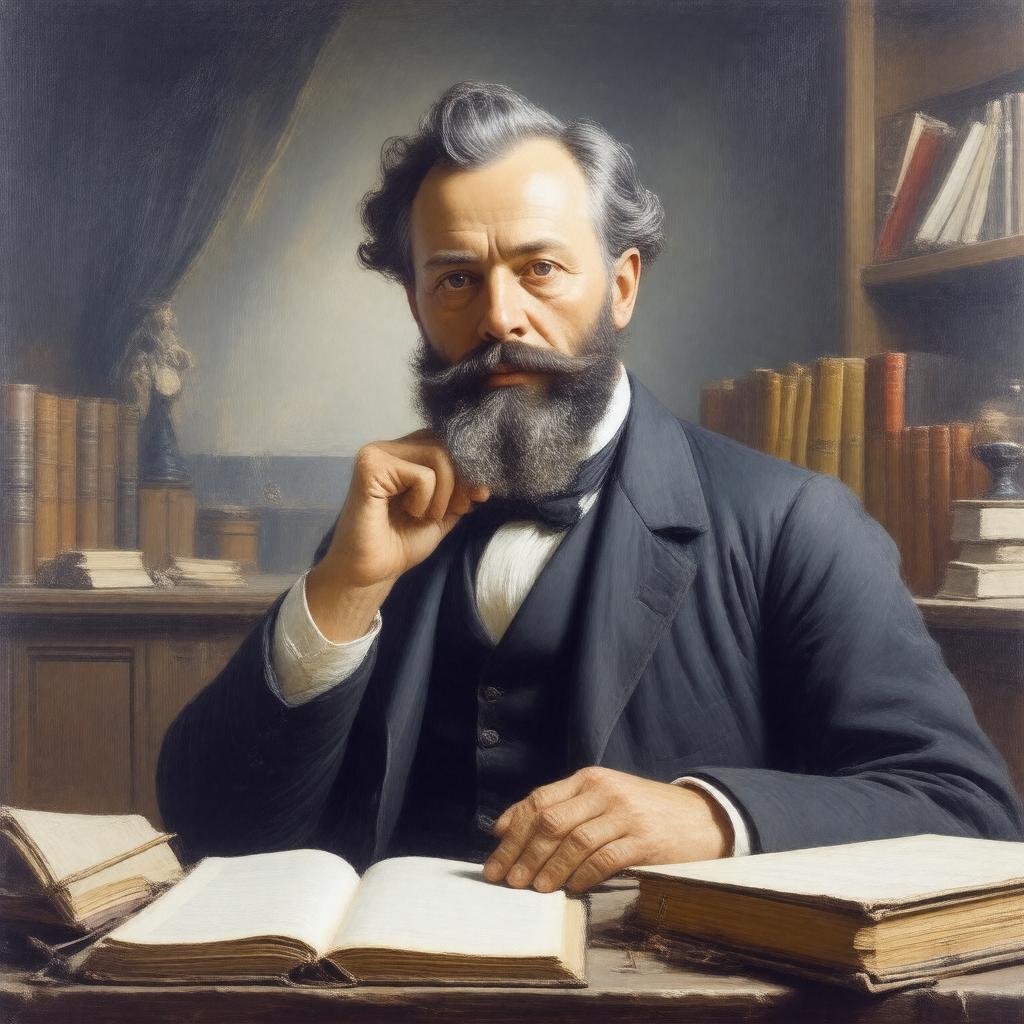 AI-created image of Samuel Alexander