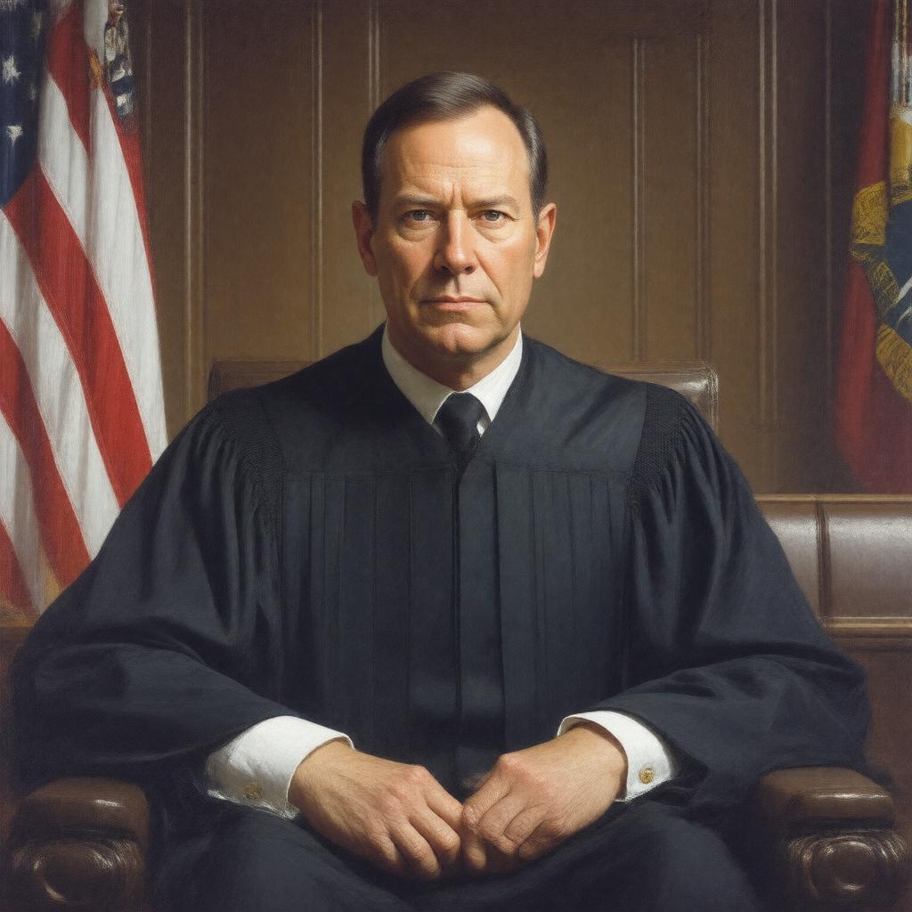 AI-created image of Samuel Alito