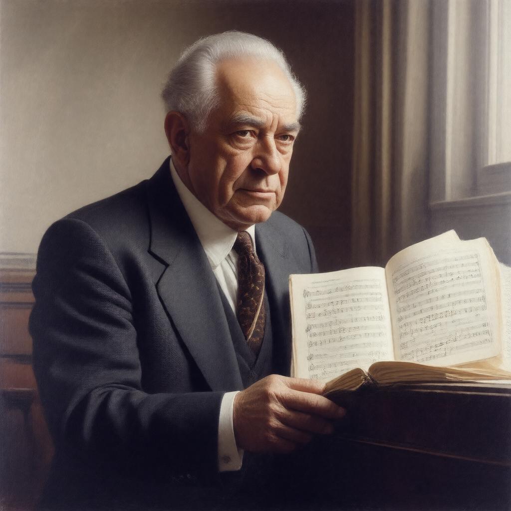 AI-created image of Samuel Barber