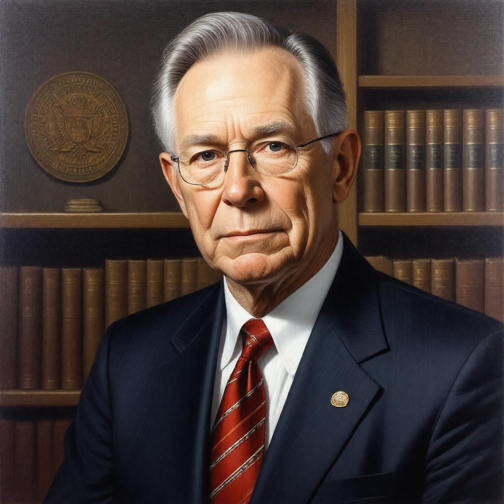 AI-created image of Samuel Bodman