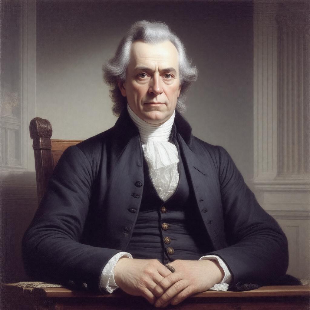 AI-created image of Samuel Chase