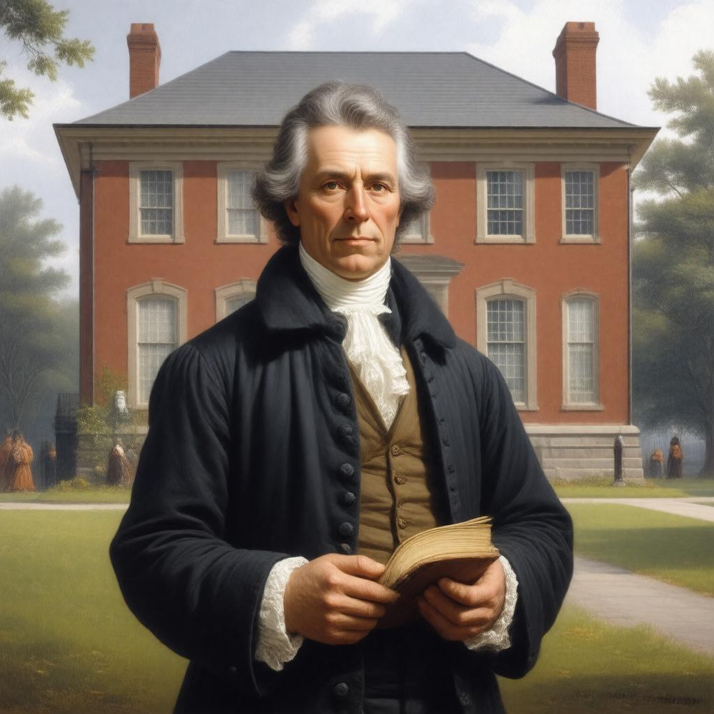 AI-created image of Samuel Davies