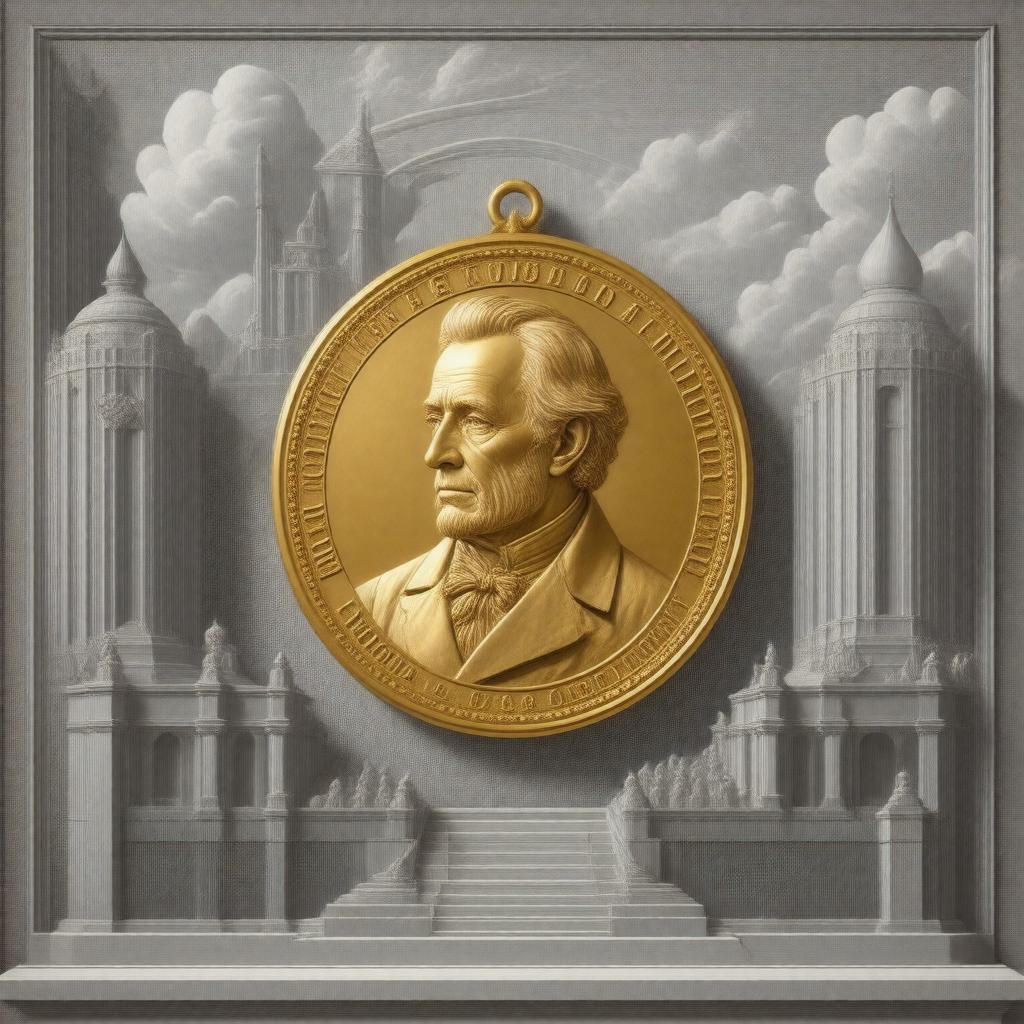 Click to view larger image AI-created image of Samuel Finley Breese Morse Medal