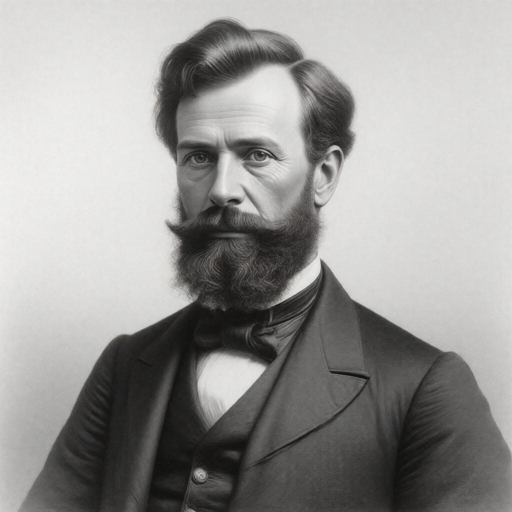 AI-created image of Samuel Fowler Dickinson