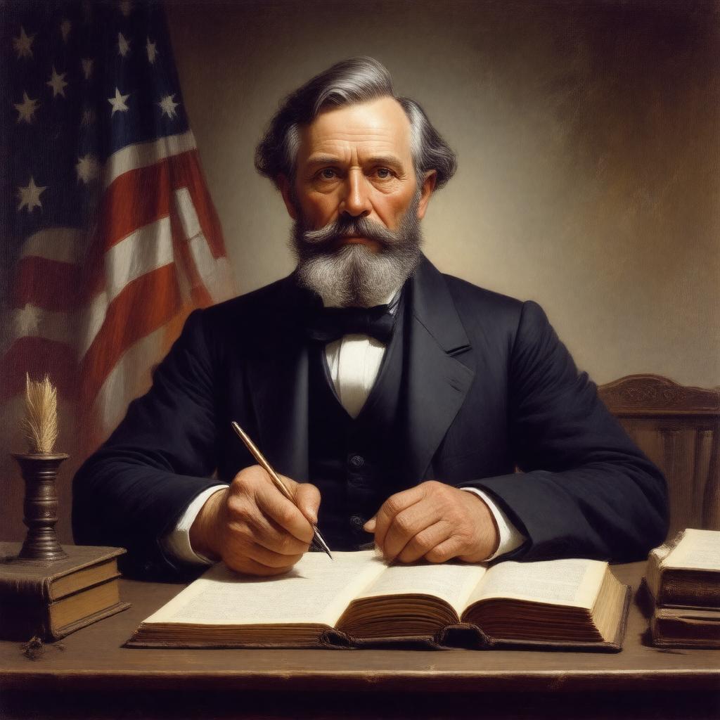 AI-created image of Samuel Francis Smith