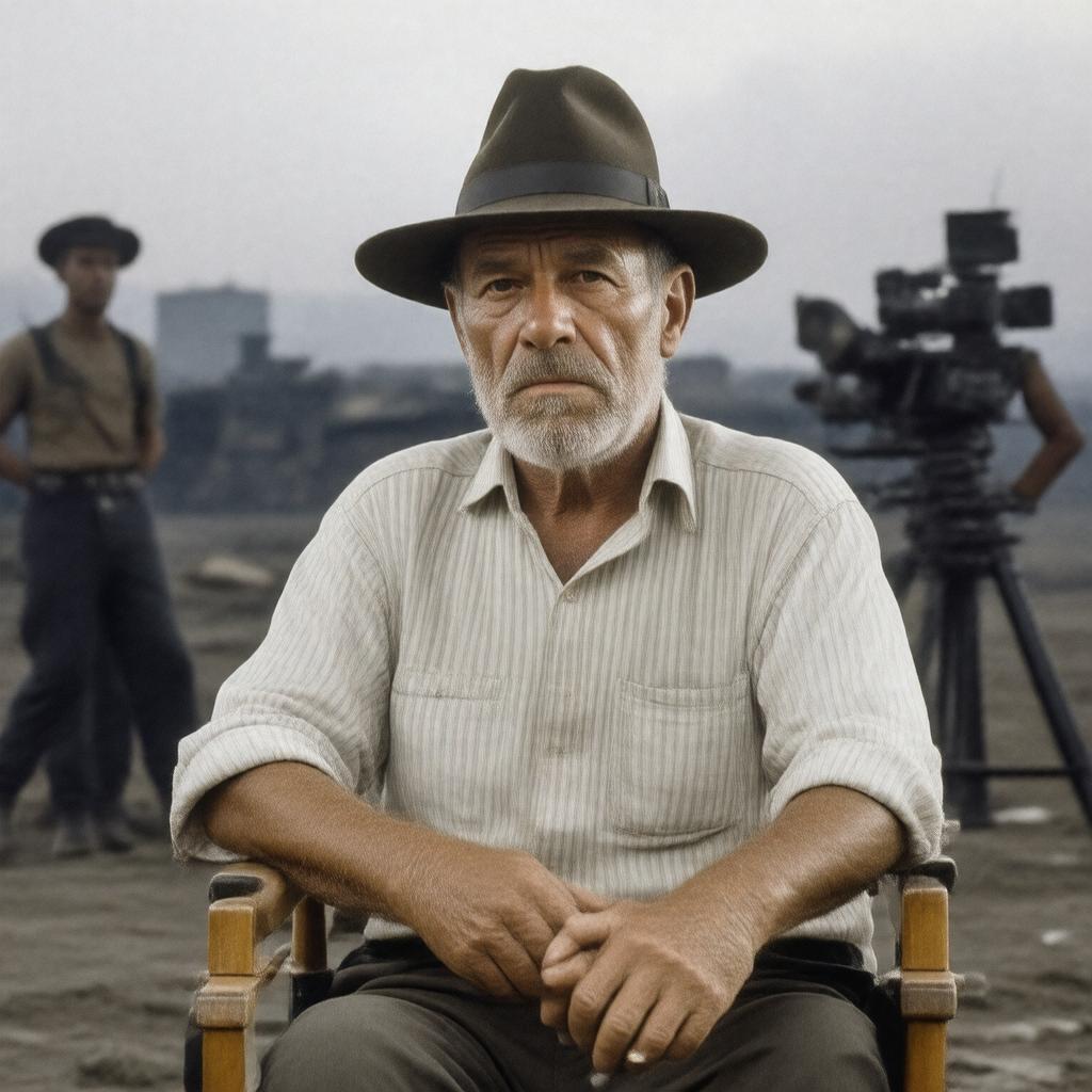 AI-created image of Samuel Fuller