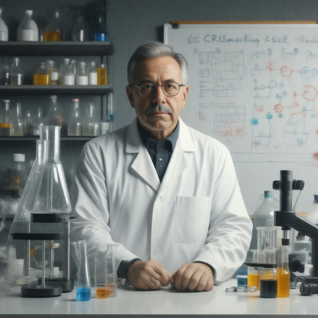 AI-created image of Samuel H. Sternberg