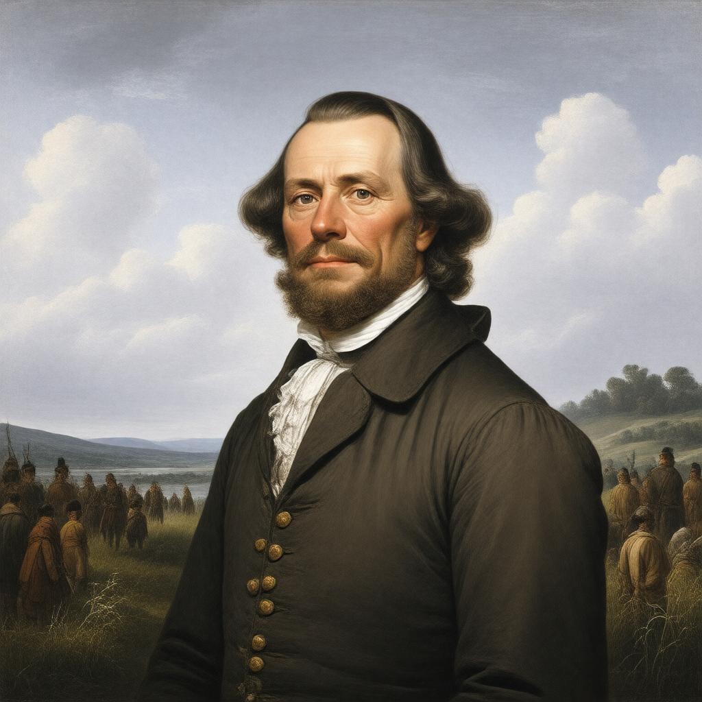 AI-created image of Samuel Kirkland