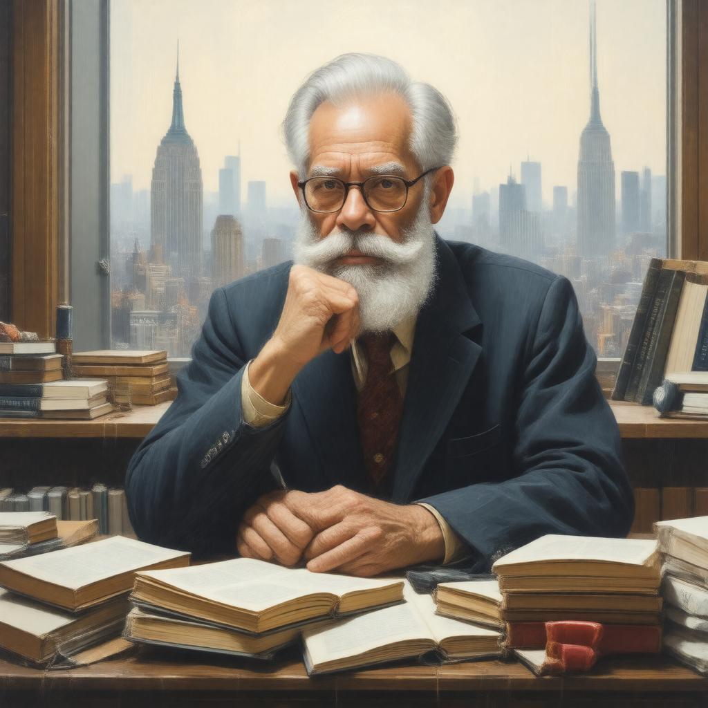 AI-created image of Samuel R. Delany