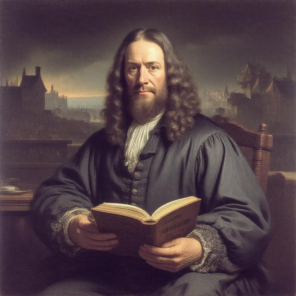 AI-created image of Samuel Sewall