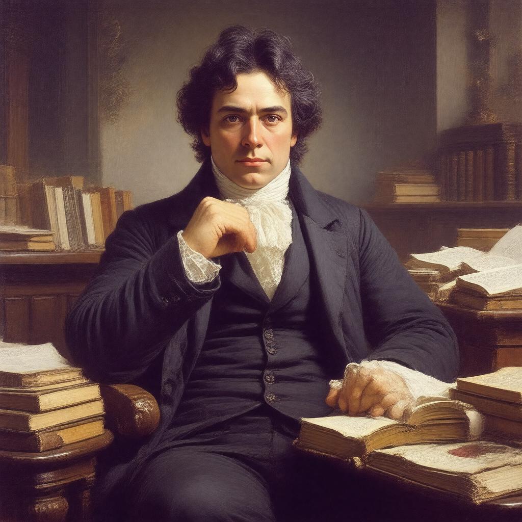 AI-created image of Samuel Taylor Coleridge