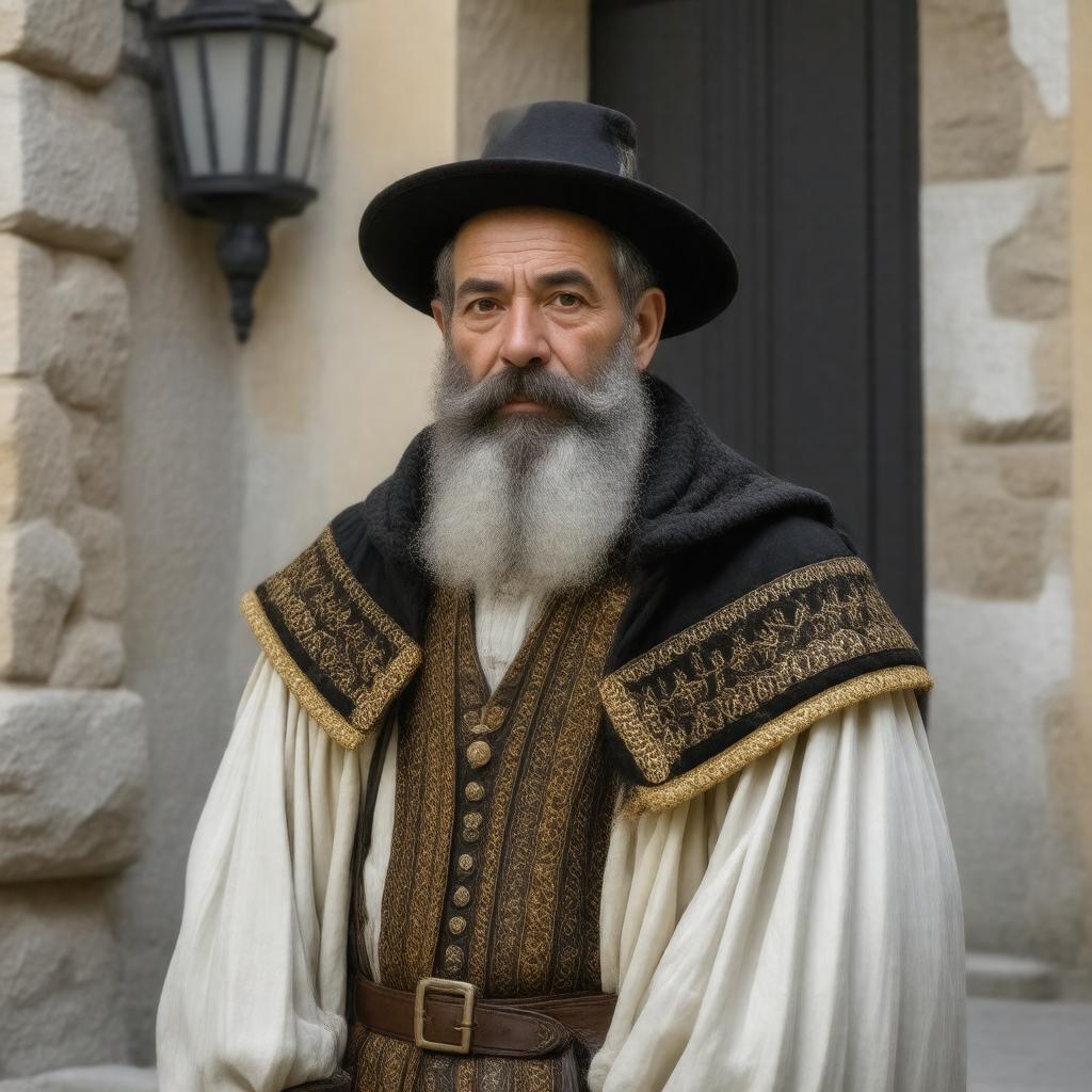 AI-created image of Samuel ha-Levi