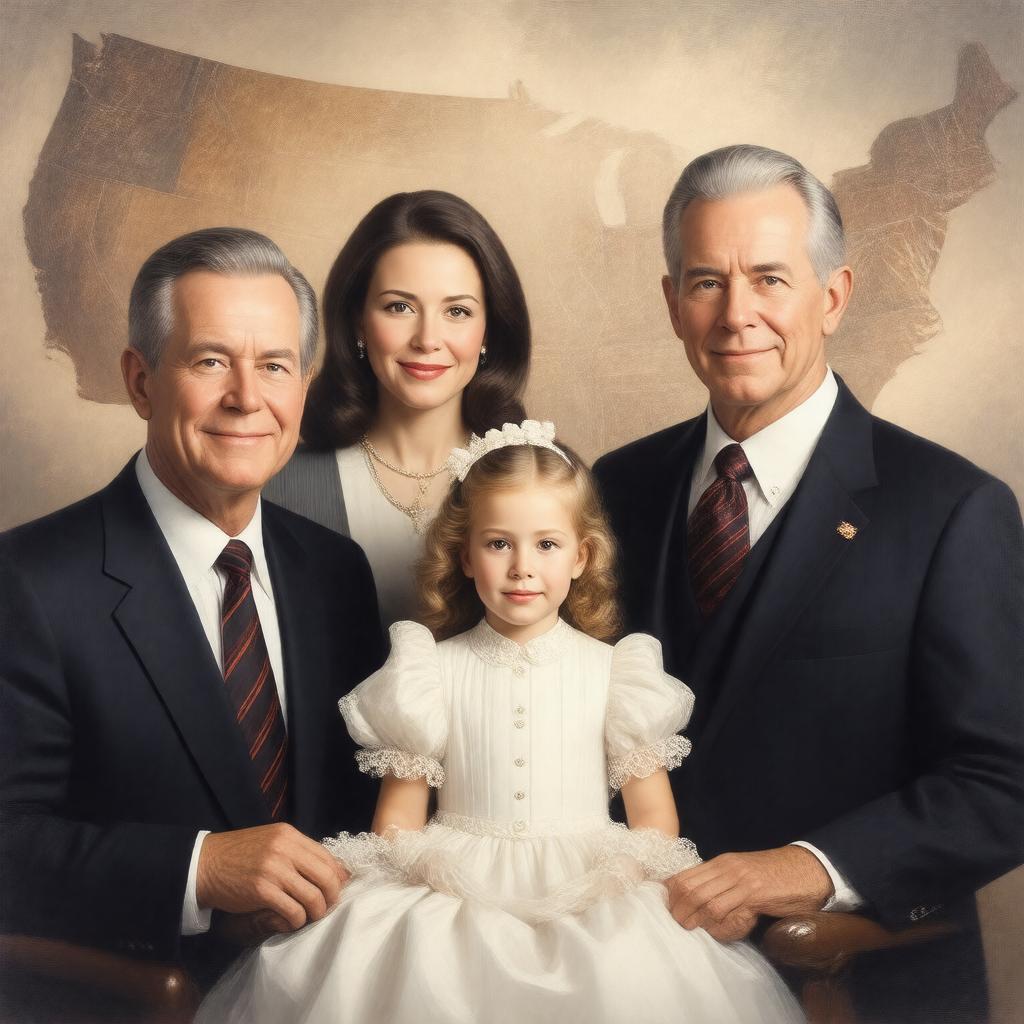 AI-created image of Samuelson family