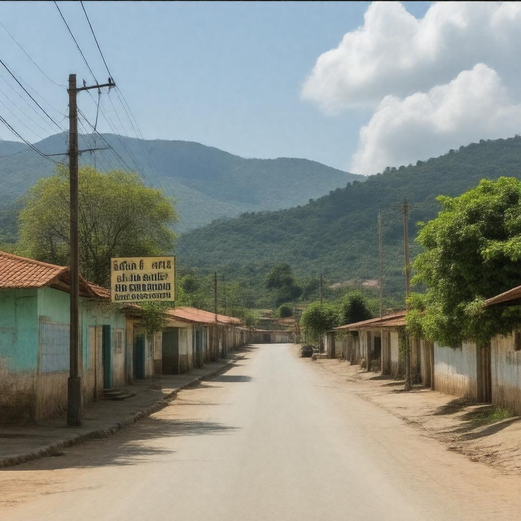 AI-created image of San Antonio Los Ranchos, El Salvador