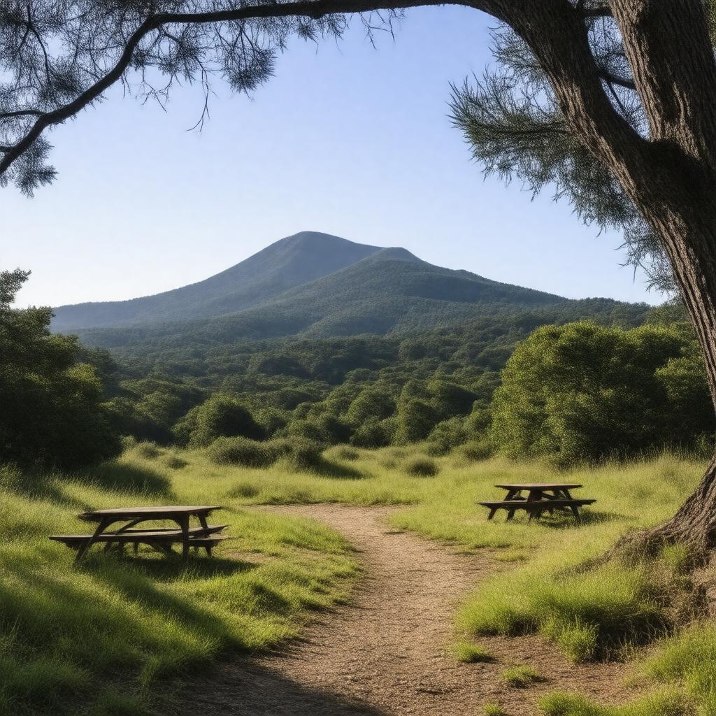 AI-created image of San Bruno Mountain State Park