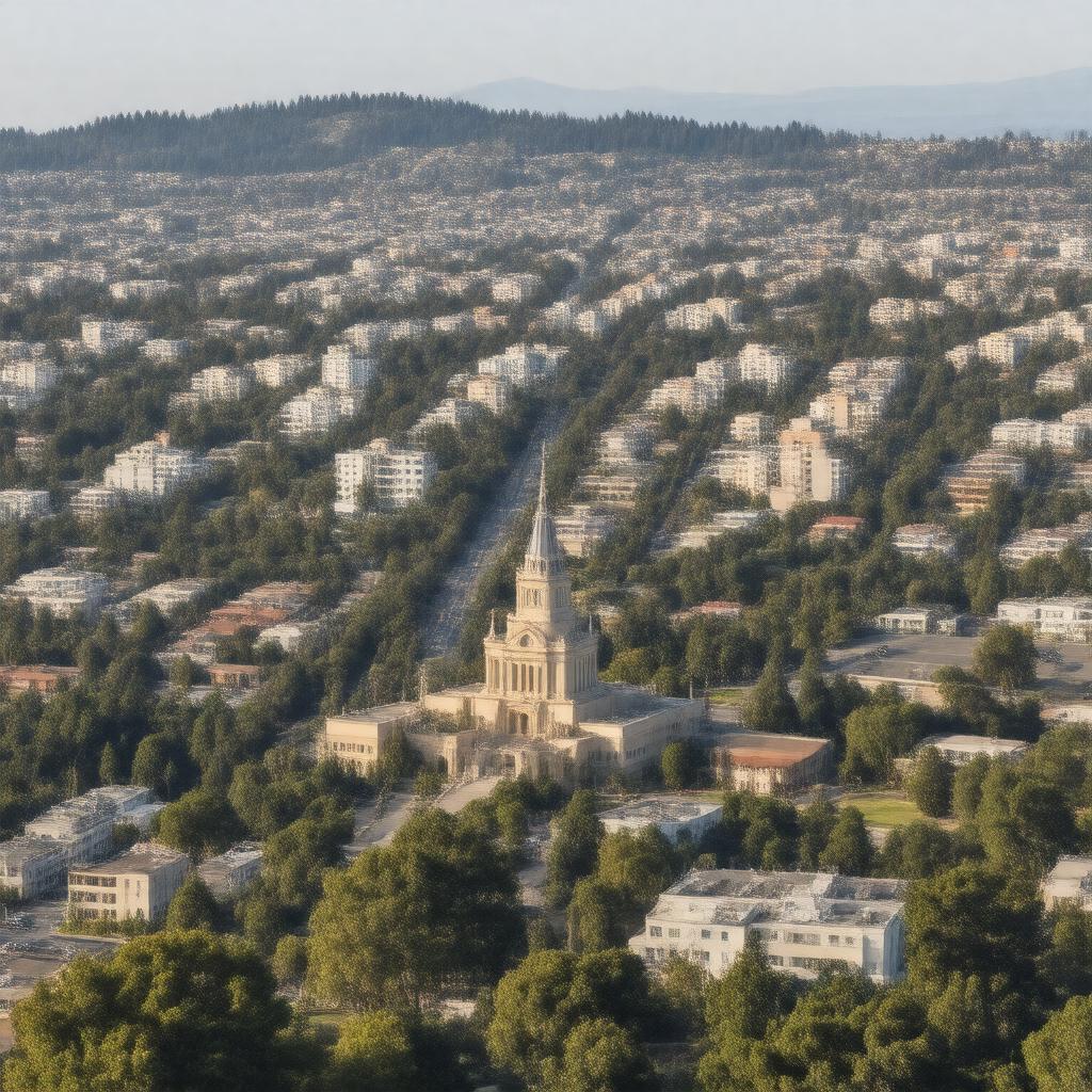 AI-created image of San Bruno