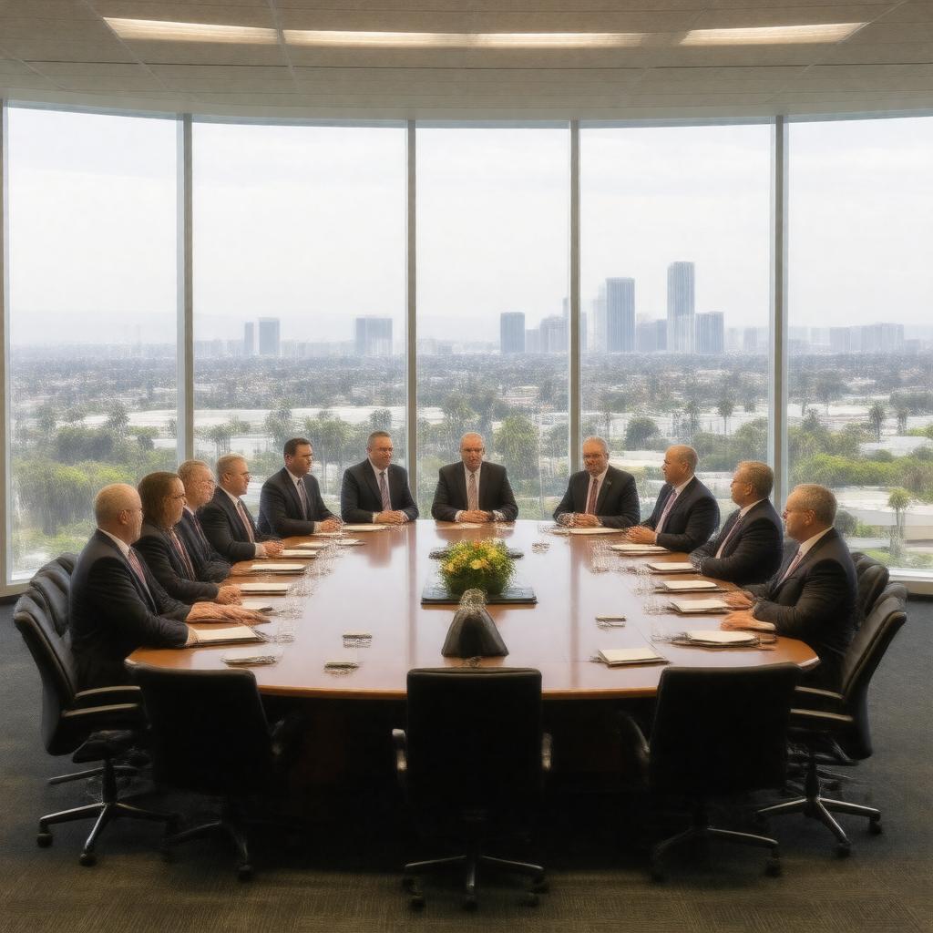 AI-created image of San Diego City Council