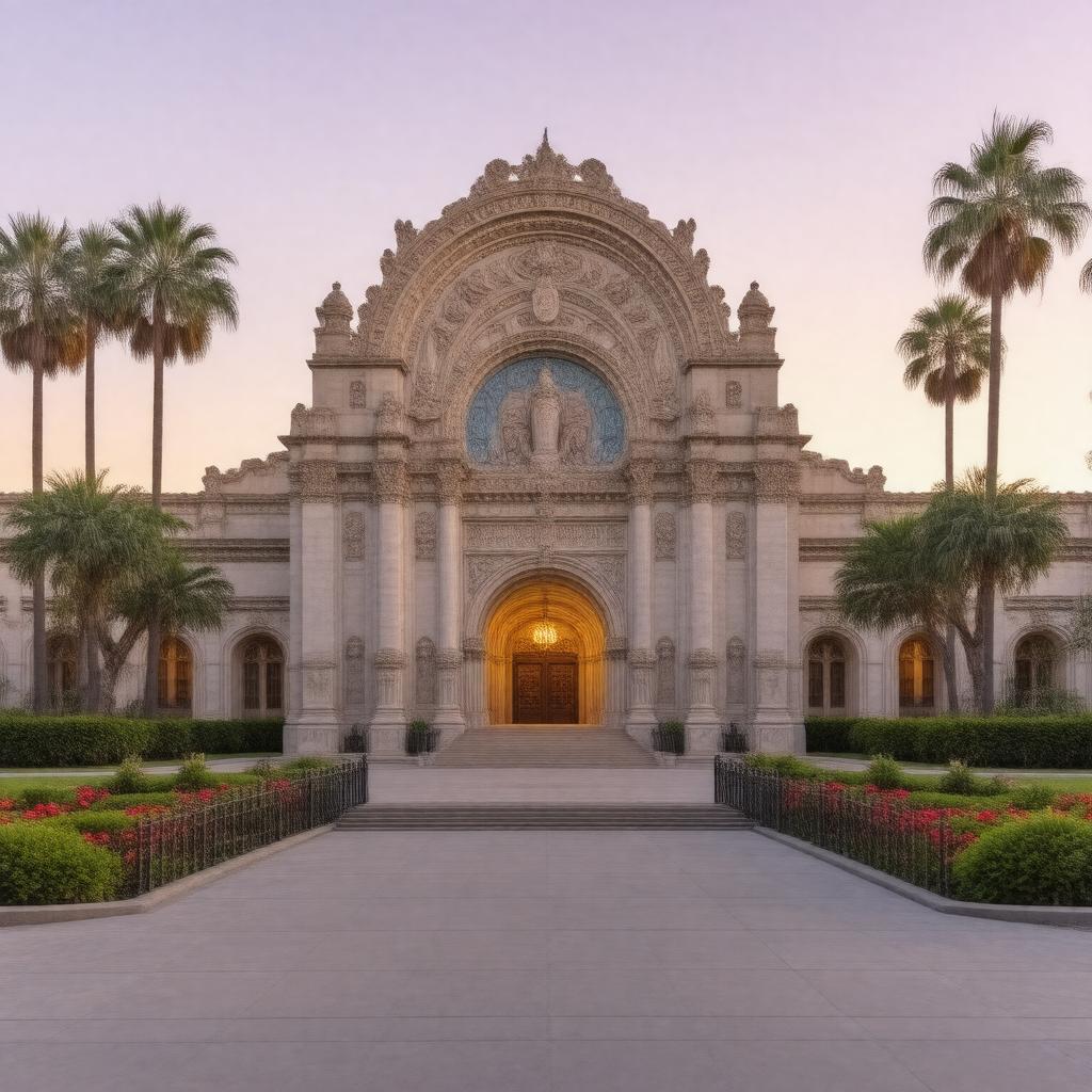 AI-created image of San Diego Museum of Art