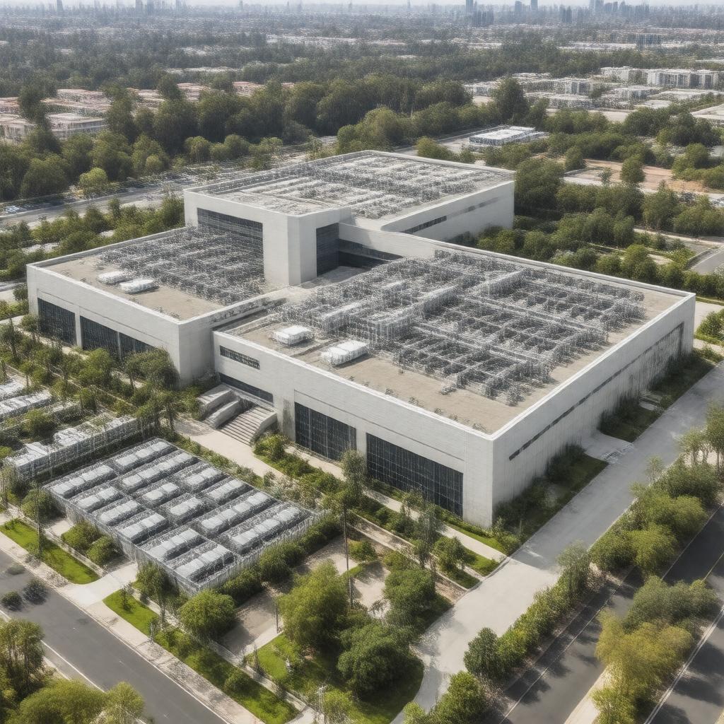 AI-created image of San Diego Supercomputer Center