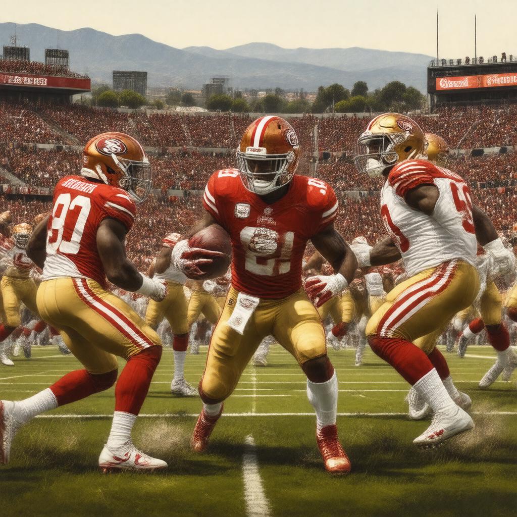 AI-created image of San Francisco 49ers