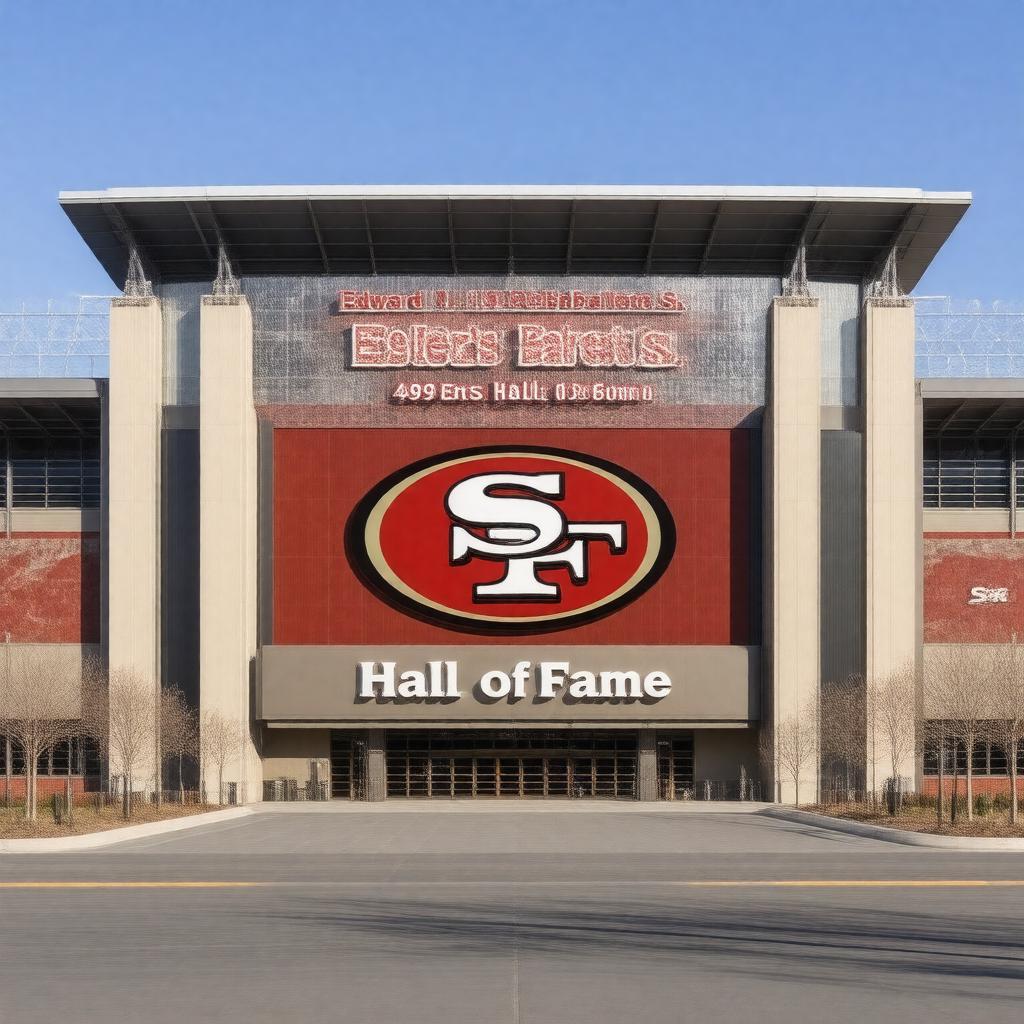 AI-created image of San Francisco 49ers Hall of Fame