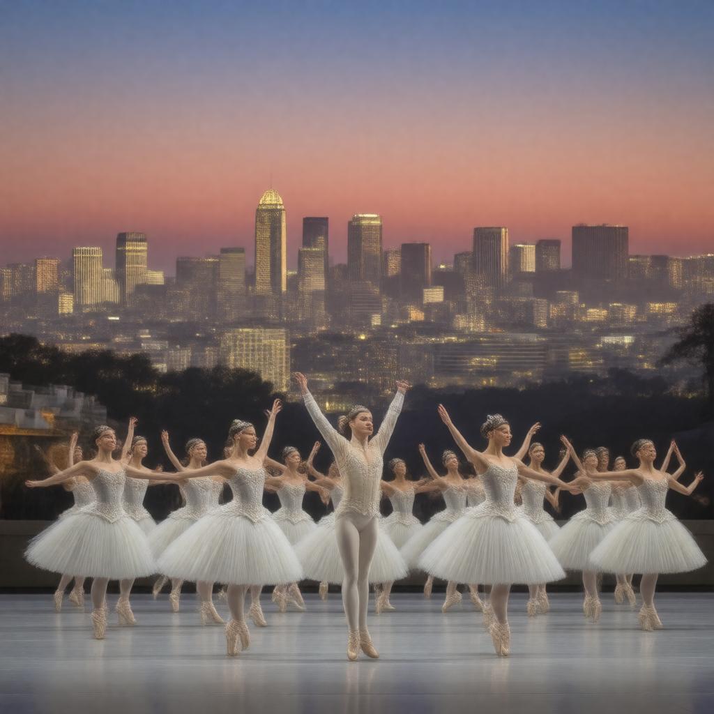 AI-created image of San Francisco Ballet