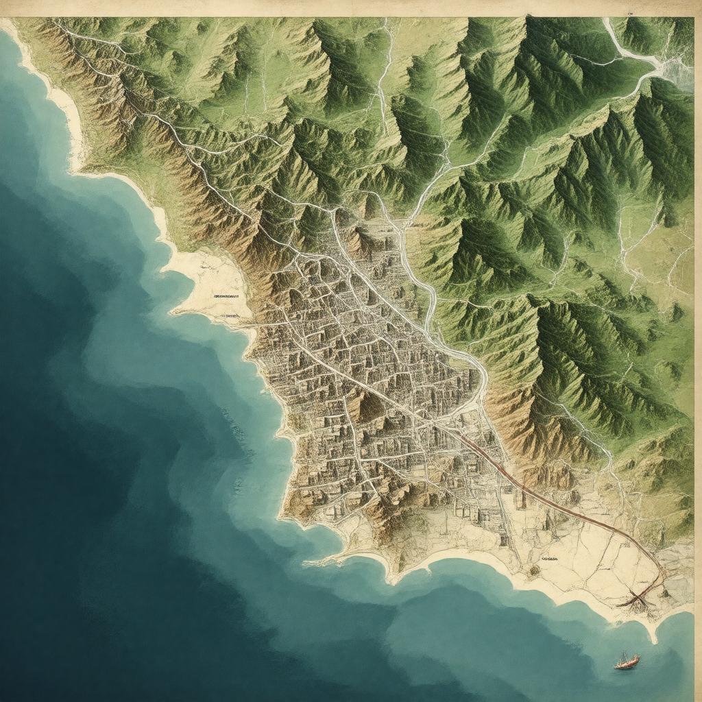 AI-created image of San Francisco Bay Area