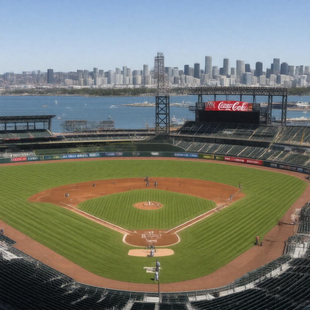 AI-created image of San Francisco Giants stadium