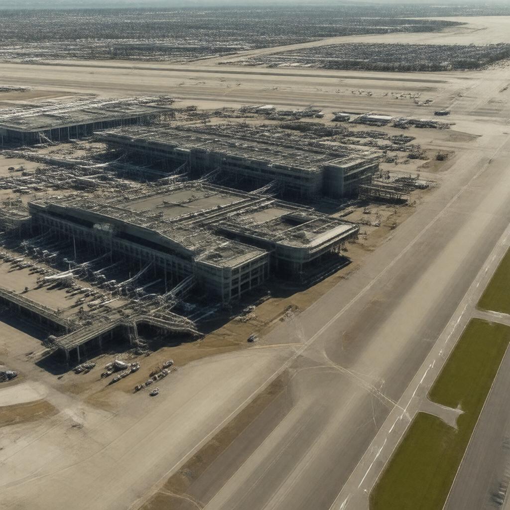 Click to view larger image AI-created image of San Francisco International Airport