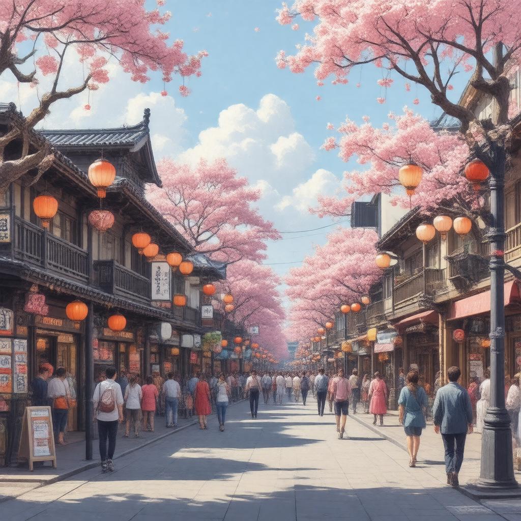 AI-created image of San Francisco Japantown