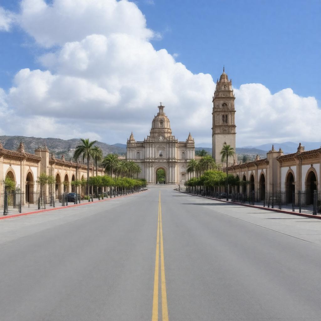 AI-created image of San Gabriel, California