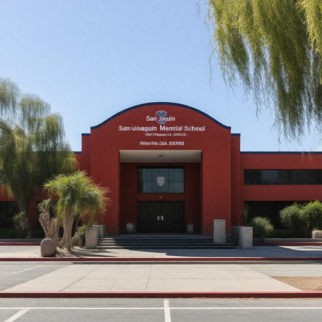 AI-created image of San Joaquin Memorial High School