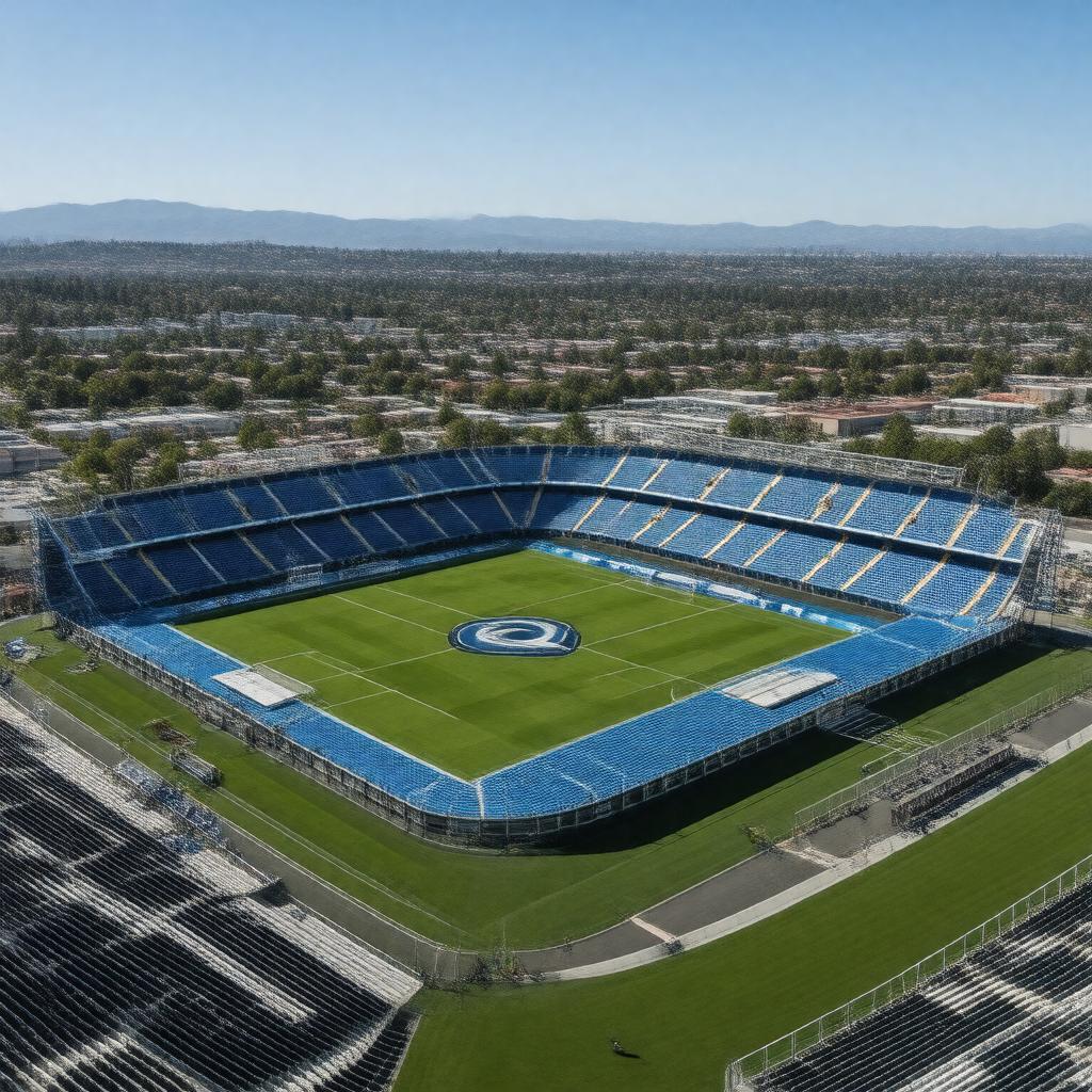 AI-created image of San Jose Earthquakes