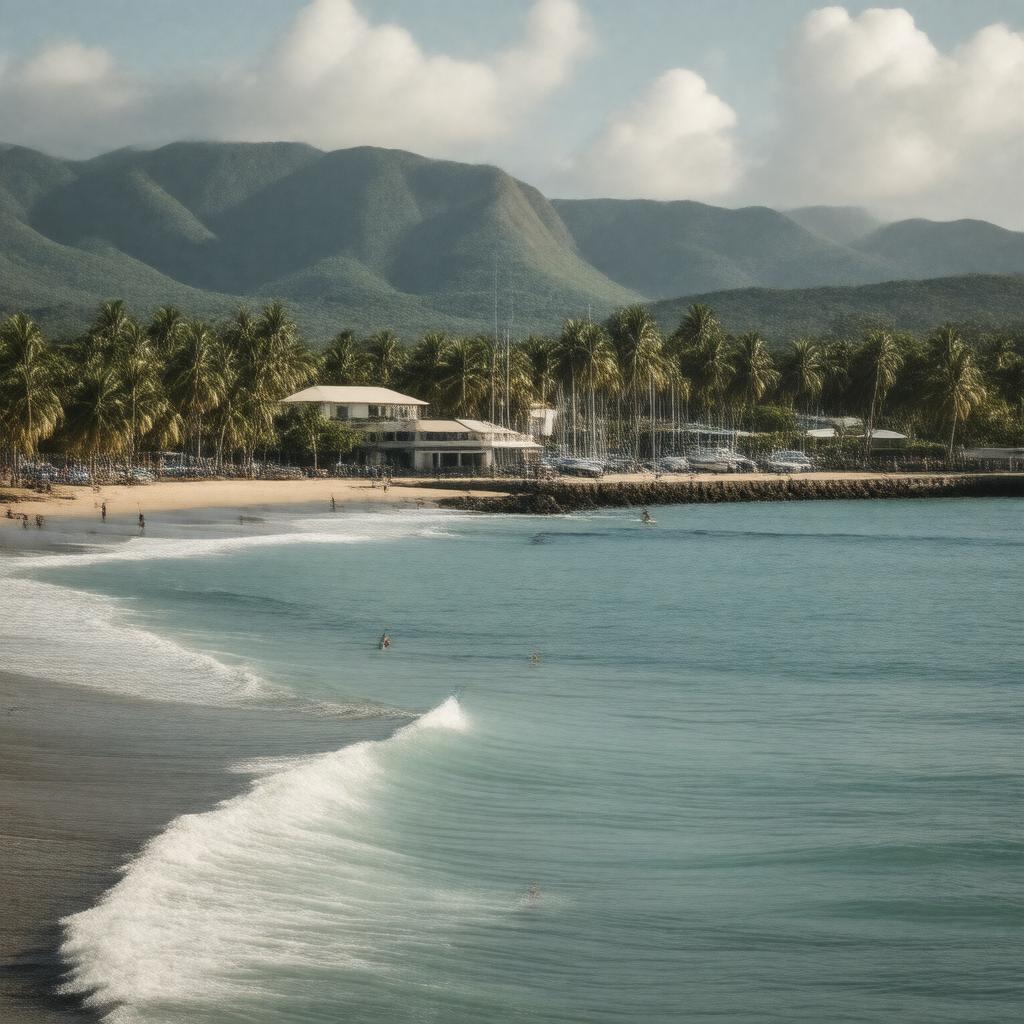 AI-created image of San Juan del Sur, Nicaragua