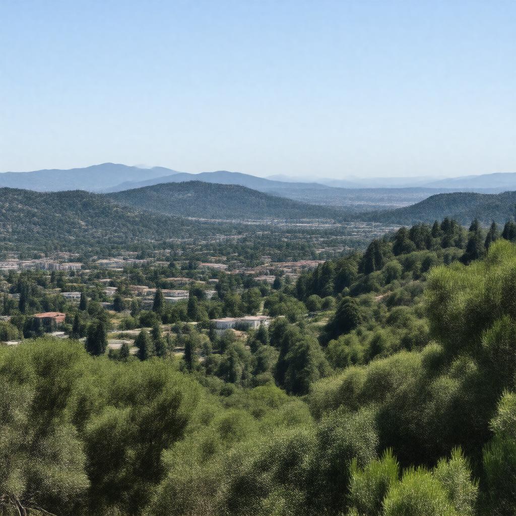 AI-created image of San Marino, California, United States