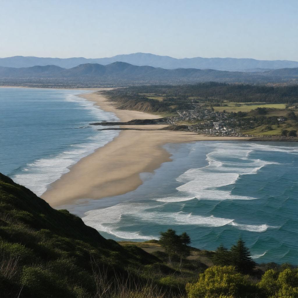 AI-created image of San Mateo County