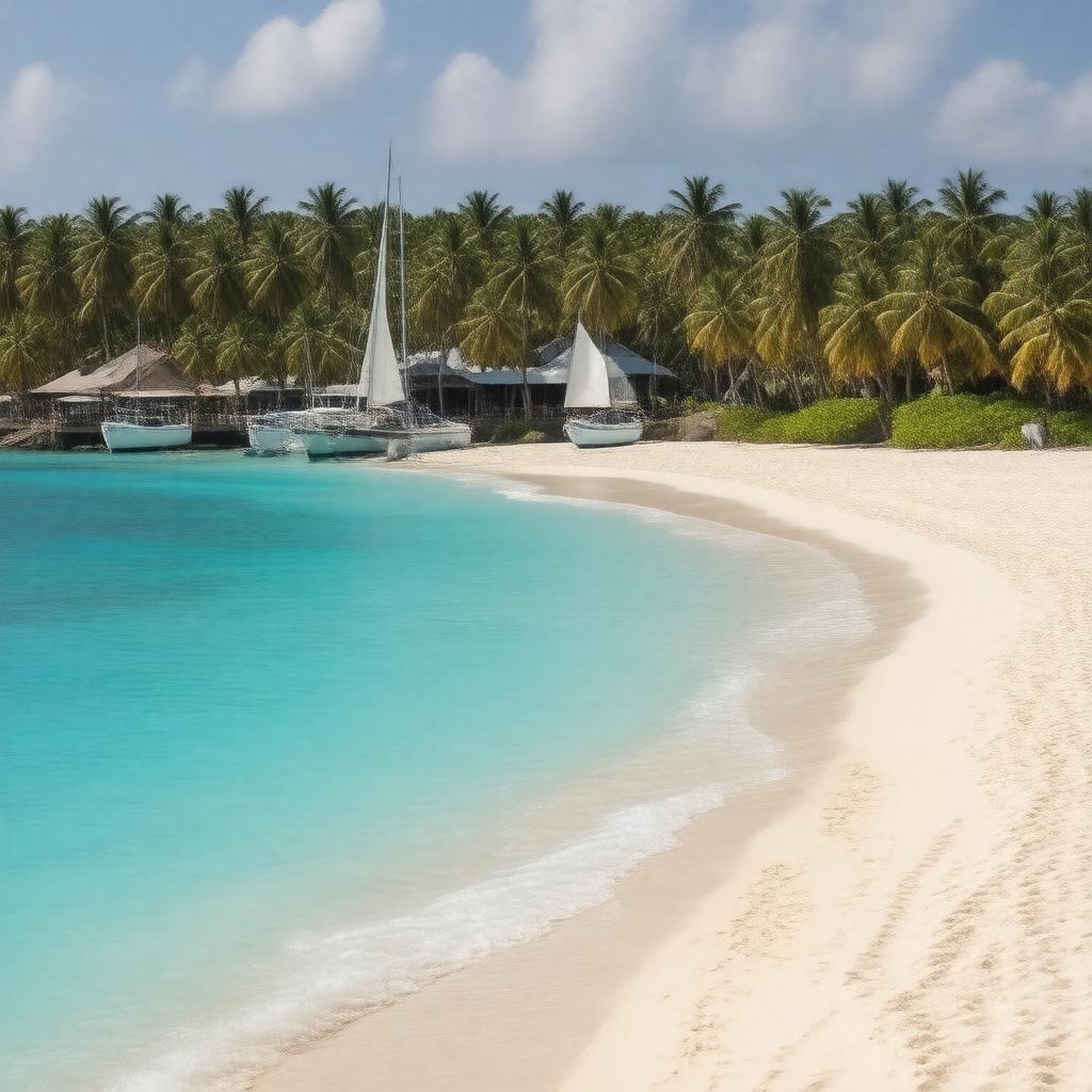 AI-created image of San Pedro, Belize