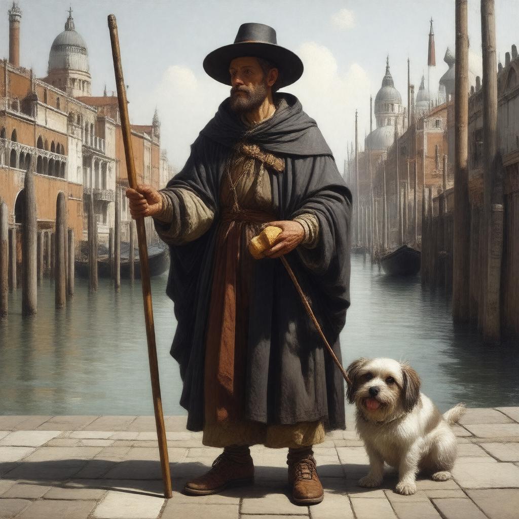 AI-created image of San Rocco