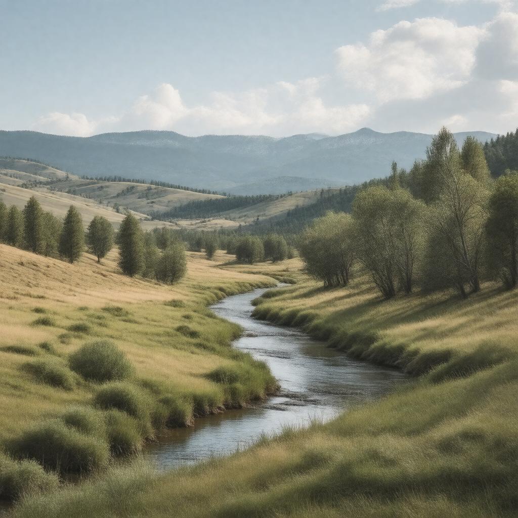 AI-created image of Sand Creek