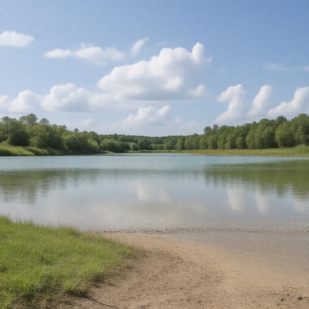 AI-created image of Sand Lake