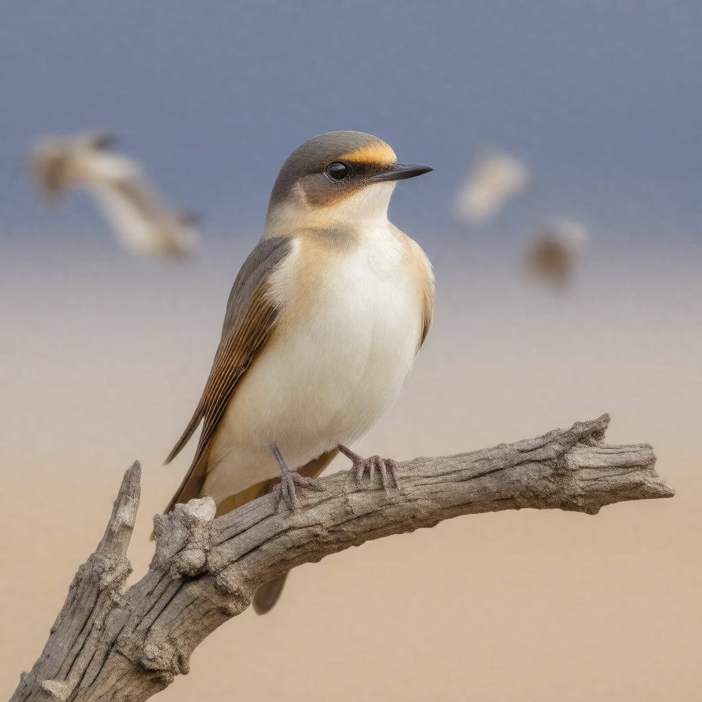Click to view larger image AI-created image of Sand martin