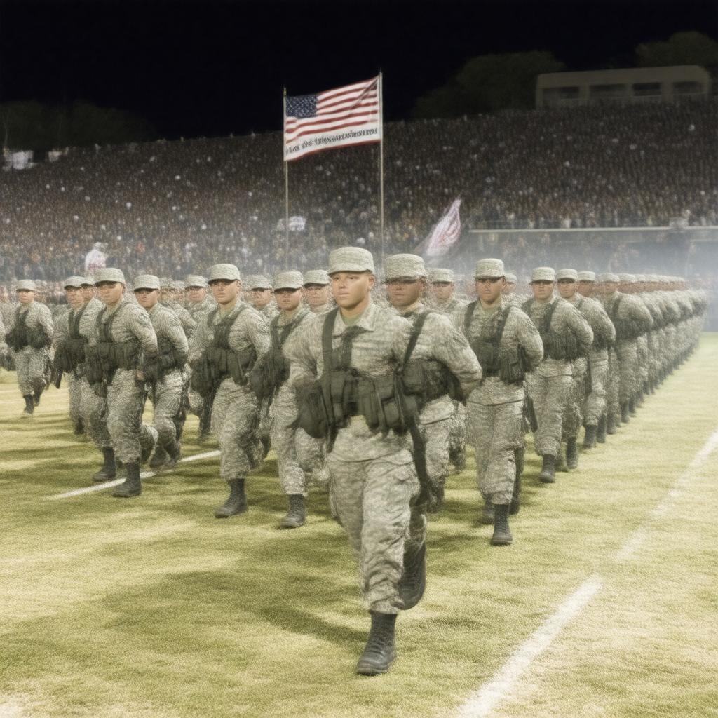 AI-created image of Sandhurst Competition