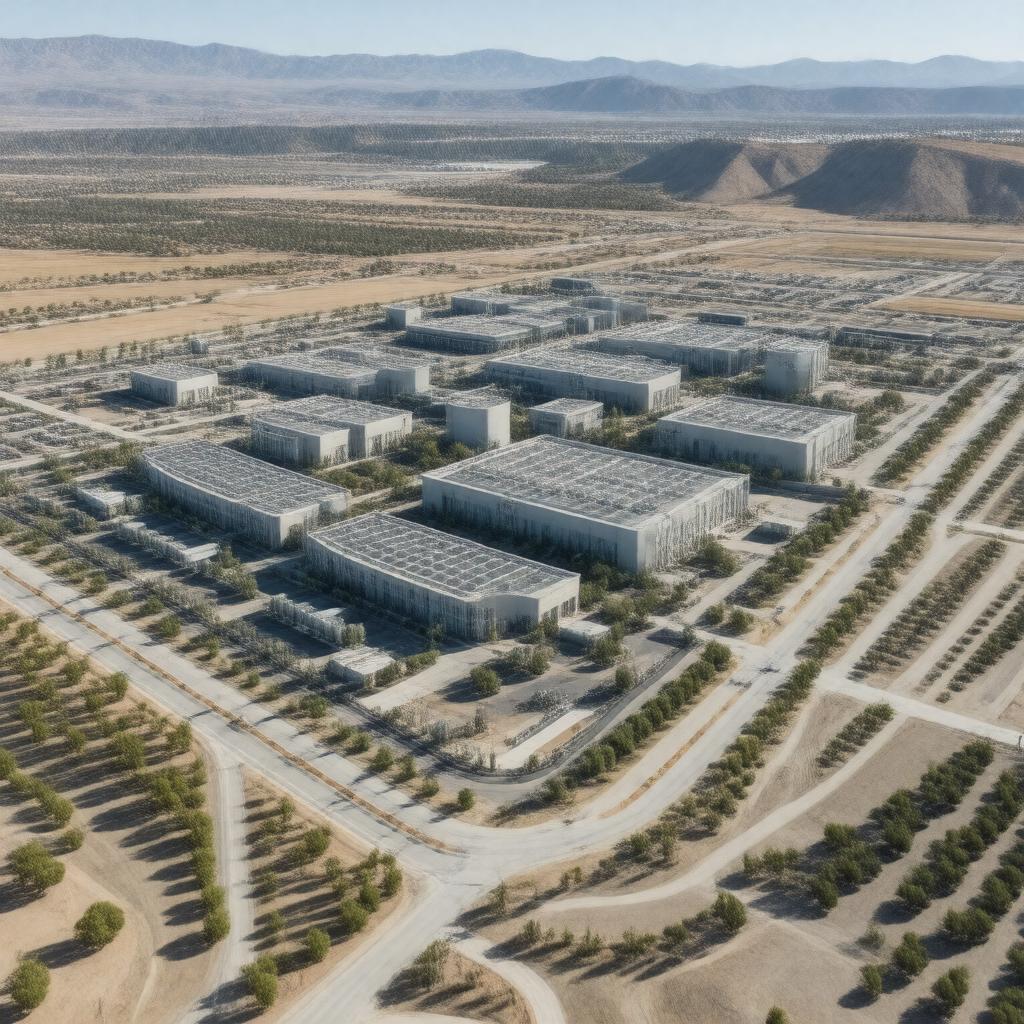 Click to view larger image AI-created image of Sandia National Laboratories, California
