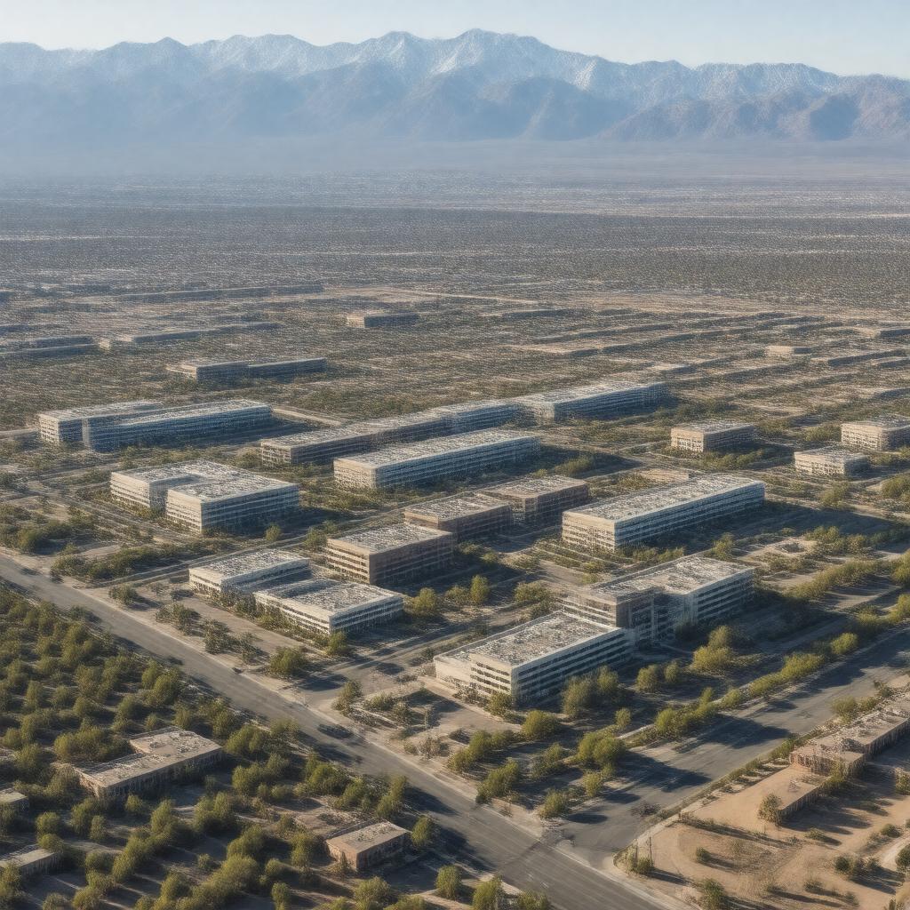 AI-created image of Sandia Science & Technology Park
