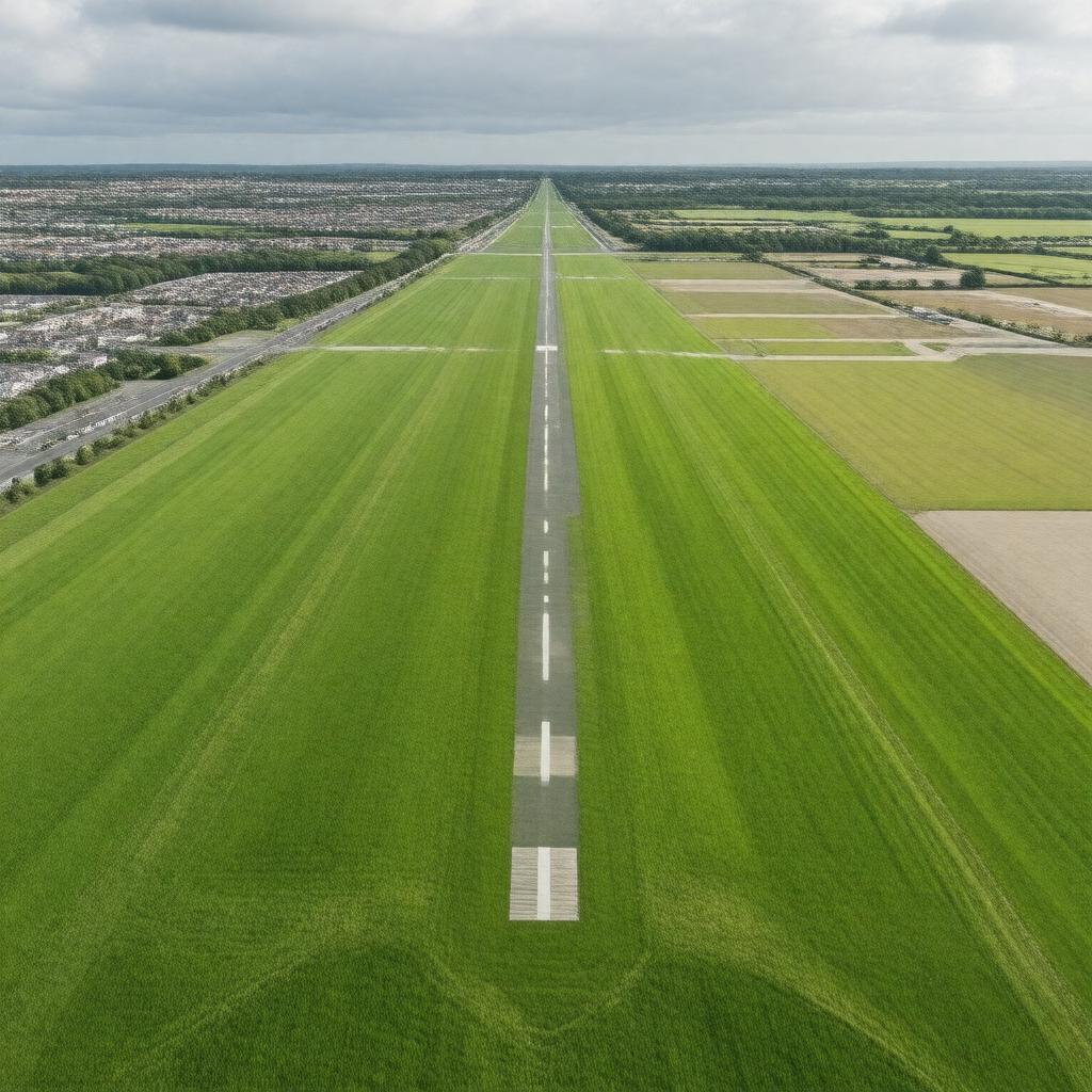 AI-created image of Sandown Airport